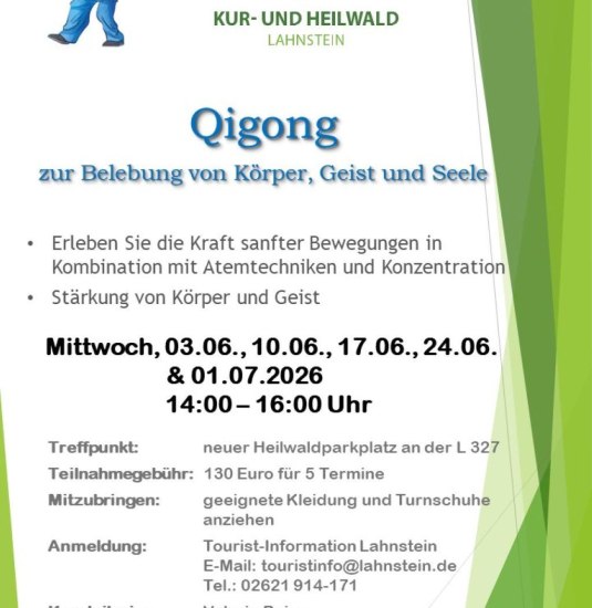Qigong im Wald | &copy; Stadt Lahnstein