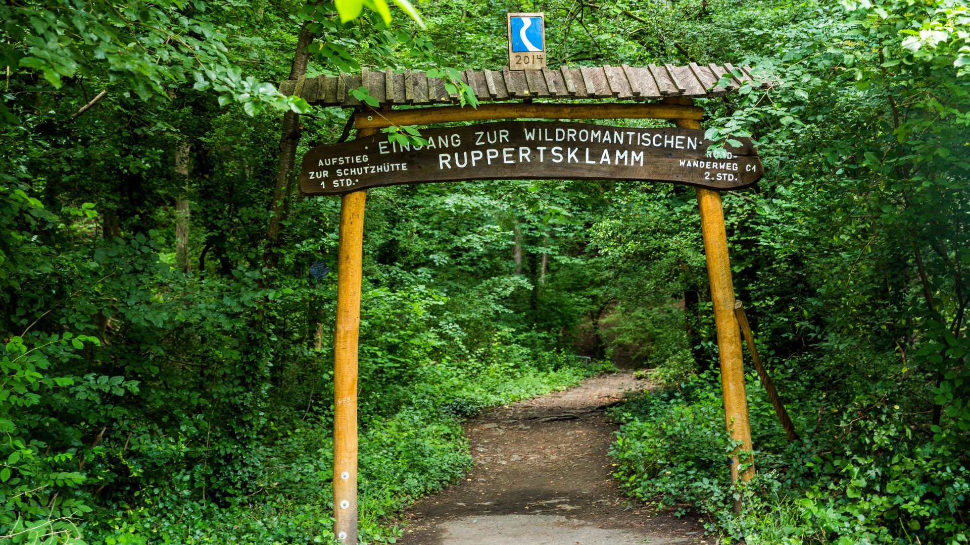 Eingang Ruppertsklamm | &copy; Henry Tornow