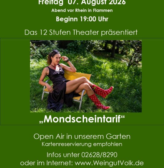 Plakat Theater Weingut Volk | &copy; Weingut Volk