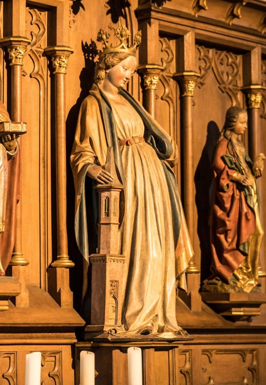 St. Martin  Heilige Barbara /Bild Bingen | &copy; Dominik Ketz
