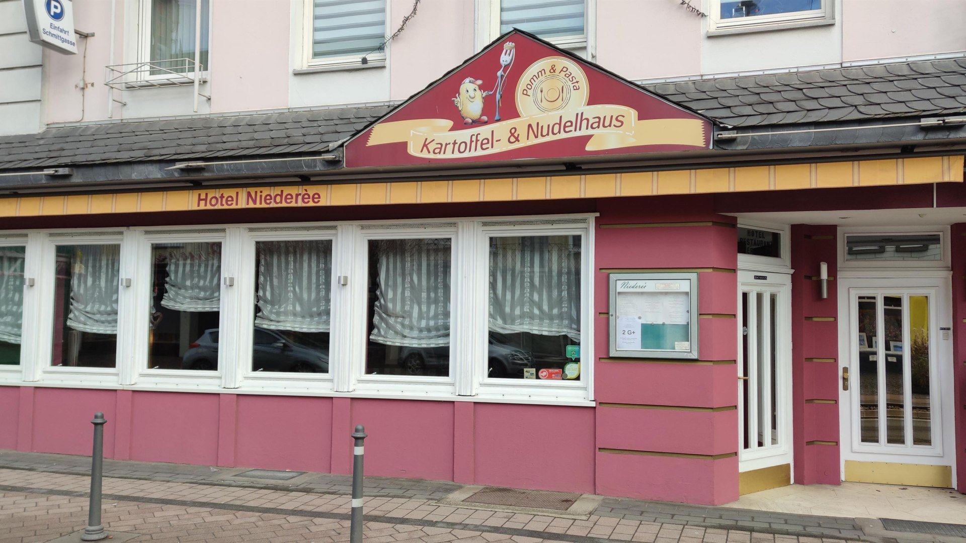 Restaurant Pomm & Pasta Eingang | © Tourist-Information Bad Breisig Restaurant Pomm & Pasta Eingang | © Tourist-Information Bad Breisig