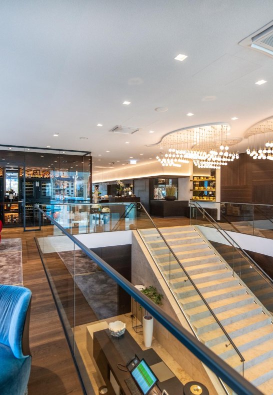 FÄHRHAUS Koblenz Hotel Empore Lobby | © Artur Lik Fotografie