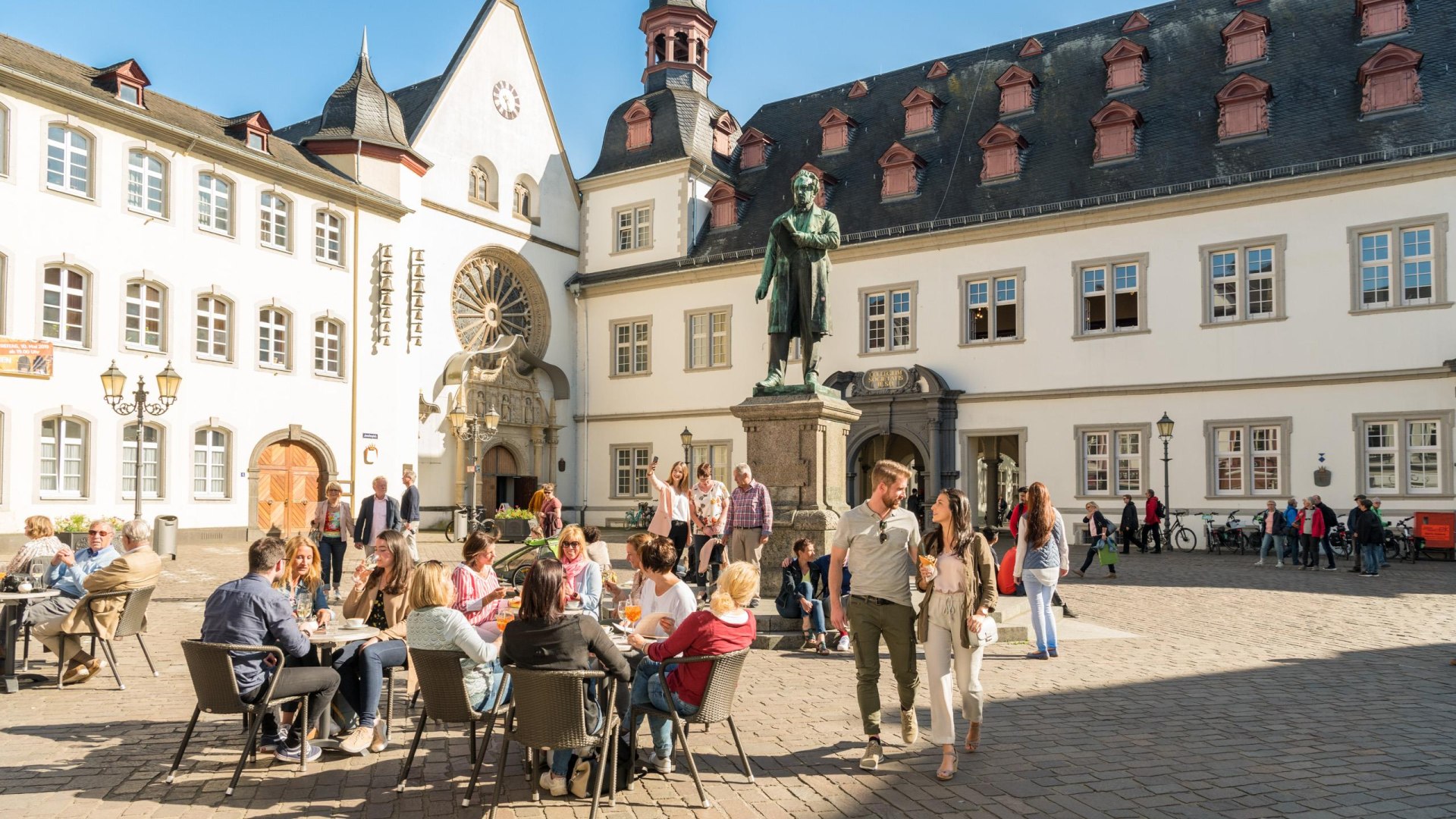 Rathaus, ehemaliges Jesuitenkolleg, Koblenz | © Koblenz-Touristik GmbH / Dominik Ketz Rathaus, ehemaliges Jesuitenkolleg, Koblenz | © Koblenz-Touristik GmbH / Dominik Ketz