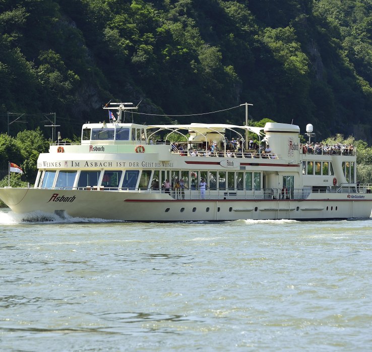 MS Asbach | © Dietmar Guth/KD Deutsche Rheinschiffahrt AG MS Asbach | © Dietmar Guth/KD Deutsche Rheinschiffahrt AG