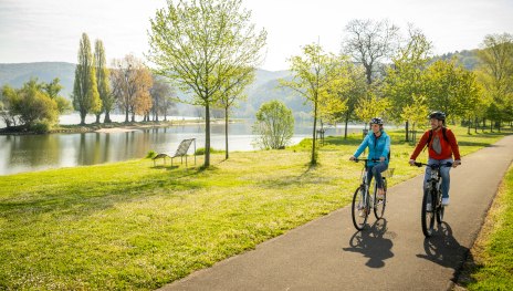 Der Rheinradweg bei Osterspai | &copy; Dominik Ketz, CC BY SA 4.0 