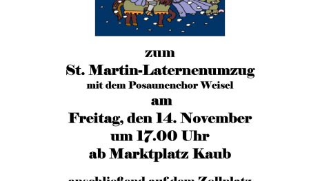 Plakat | © Stadt Kaub