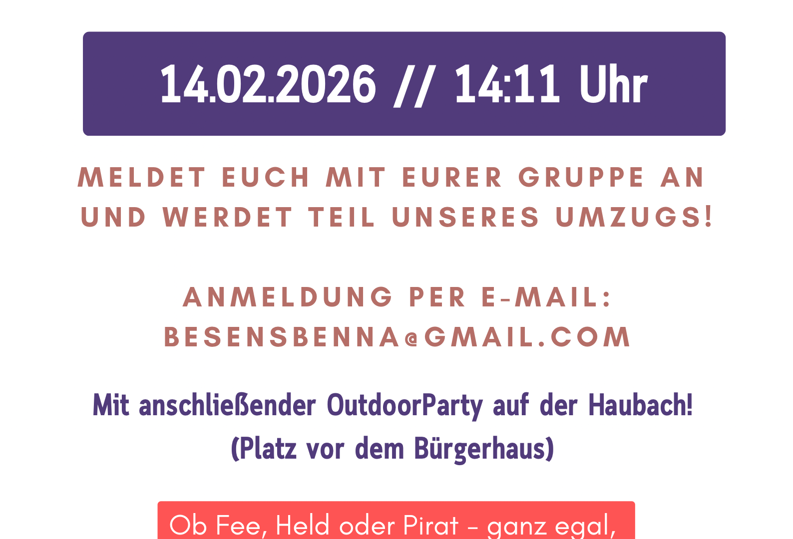 Plakat 2 | © WKK Besensbenna 1983 Plakat 2 | © WKK Besensbenna 1983