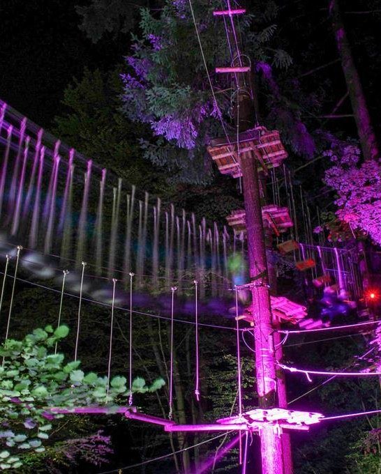 Vollmondklettern | &copy; Kletterwald Sayn