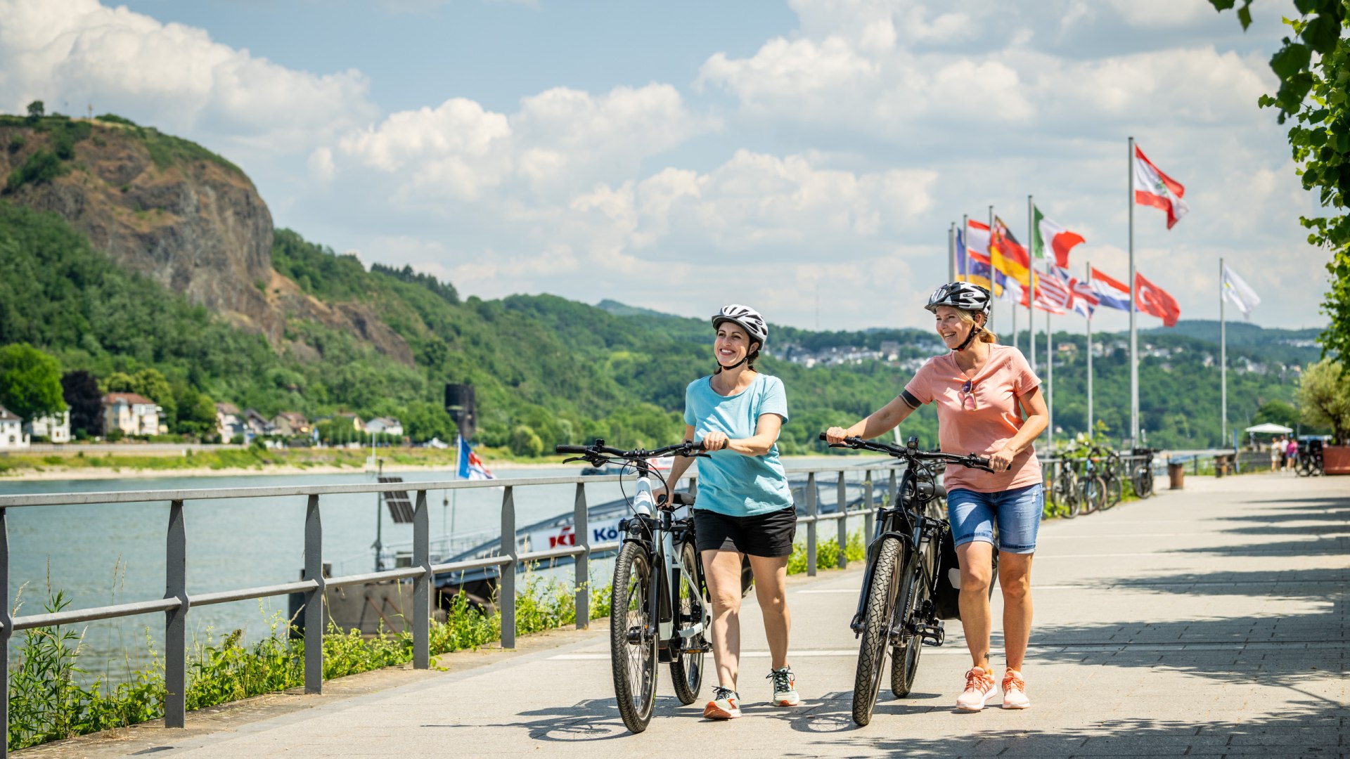 Rheinradweg, Blick auf die Erpeler Ley | © ©Dominik Ketz, CC BY SA 4.0 Rheinradweg, Blick auf die Erpeler Ley | © ©Dominik Ketz, CC BY SA 4.0