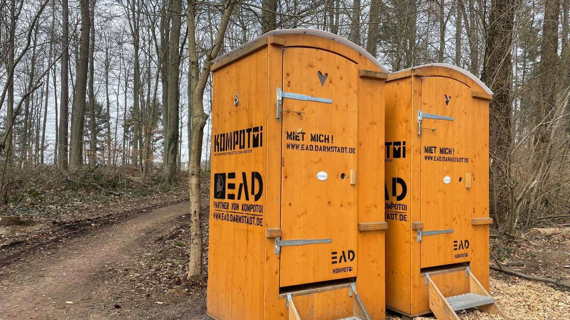 Kompost-WC im Kinderheilwald | © Stadt Lahnstein Kompost-WC im Kinderheilwald | © Stadt Lahnstein