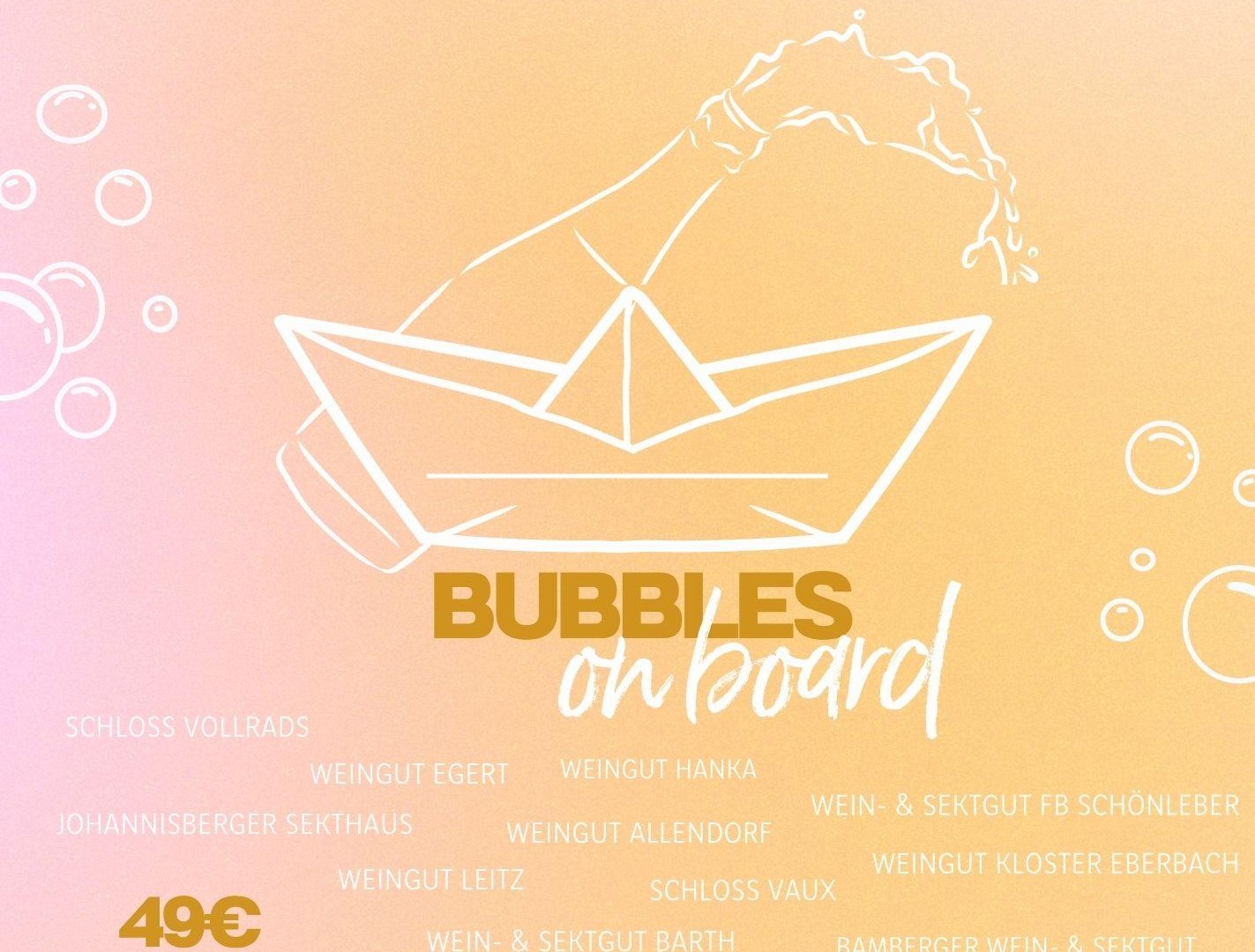 Bubbles on Board | &copy; Rheingauer Weinwerbung