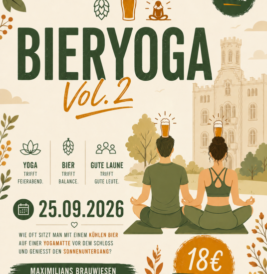 Bier-Yoga | © Maximilians Brauwiesen Bier-Yoga | © Maximilians Brauwiesen