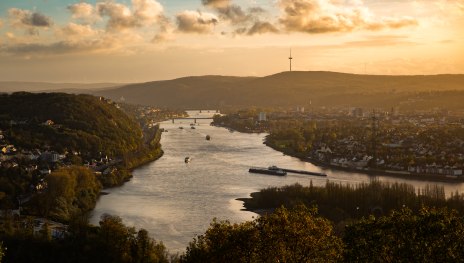 Blick auf Koblenz Richtung S&uuml;den | &copy; Henry Tornow