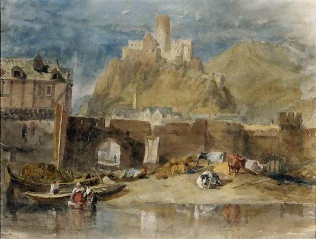 Blick zur Burg Fürstenberg | © Manchester Art Gallery / Bridgeman Images Blick zur Burg Fürstenberg | © Manchester Art Gallery / Bridgeman Images