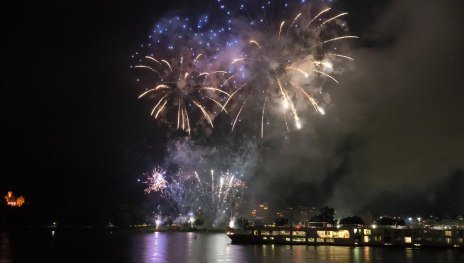 Feuerwerk mit Schiff | © Tourist-Information Bad Breisig