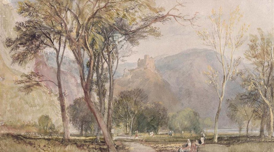 Braubach, Blick auf die Marksburg | © Indianapolis Museum of Art, USA Braubach, Blick auf die Marksburg | © Indianapolis Museum of Art, USA