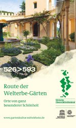 Titelbild "Route der Welterbe-Gärten"  | © Zweckverband Welterbe Oberes Mittelrheintal