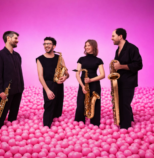 Arcis Saxophon Quartett · JSB:48 | © KS 26_27 (c) Arcis Visuals.png Arcis Saxophon Quartett · JSB:48 | © KS 26_27 (c) Arcis Visuals.png