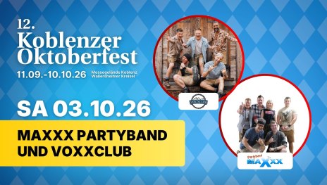 Maxxx Partyband und Voxxclub | &copy; EB Festival GmbH