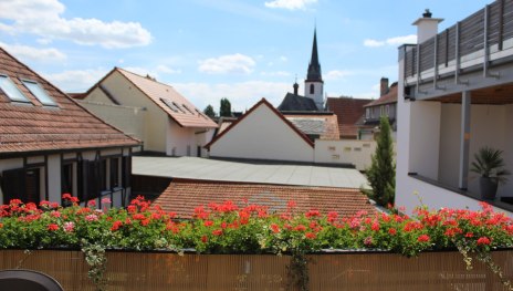 Ausblick von der Terrasse | &copy; Michaela Kropp