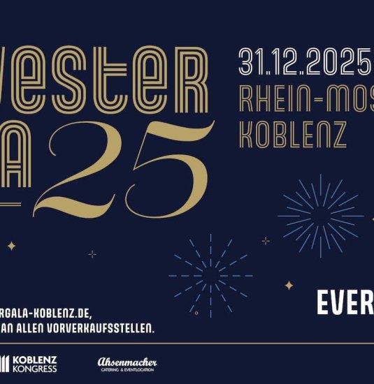 Silvestergala Koblenz in der Rhein-Mosel-Halle | &copy; Koblenz-Kongress
