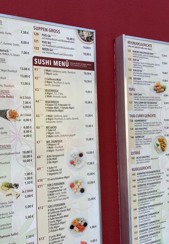 Sushi asia Food außen 2 | © Stadtverwaltung Bendorf Sushi asia Food außen 2 | © Stadtverwaltung Bendorf