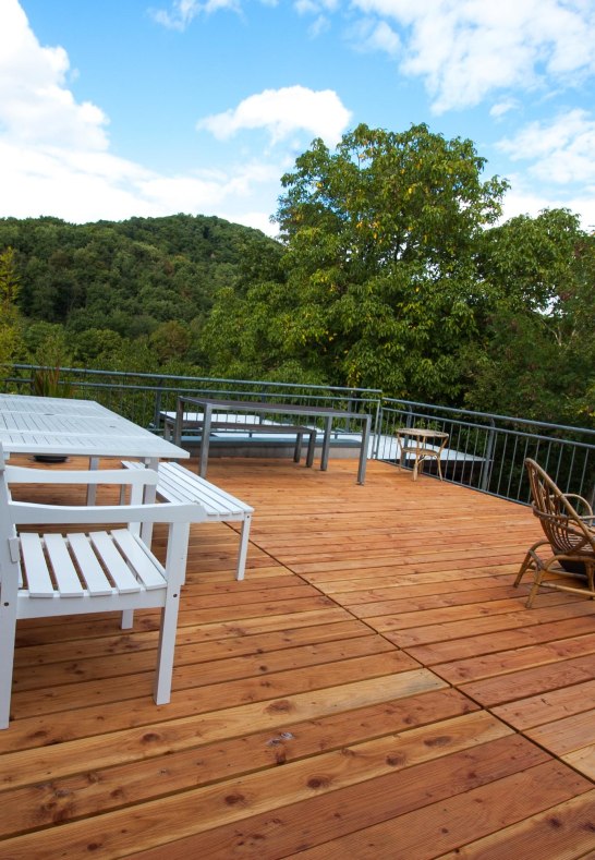 Ostterrasse | © Marx, ehem. Kloster Allerheiligenberg