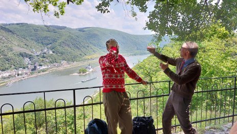 Willi und Ernst auf dem Sauzahn | &copy; TI Hunsr&uuml;ck-Mittelrhein