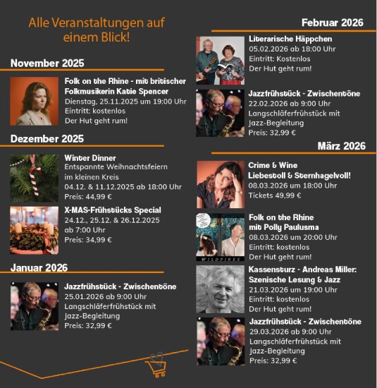 Programmflyer | &copy; food hotel Neuwied