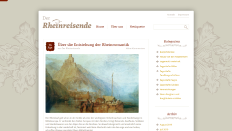 Bildausschnitt Blog "Der Rheinreisende" | © J.F.