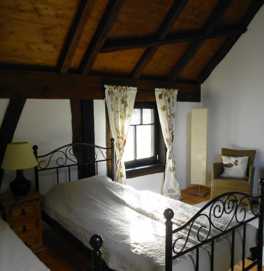 G&auml;stezimmer auf Hof Liebeneck, Osterspai | &copy; K.S.