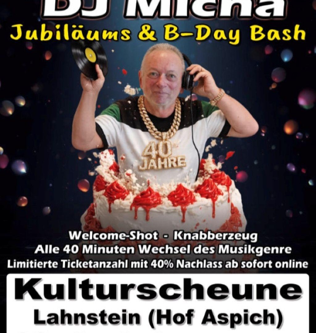 Jubil&auml;ums & B-Day Bash | &copy; Miochael Gro&szlig;