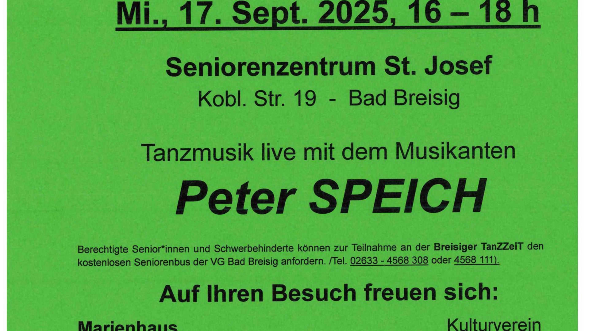 Plakat | © Breisiglive