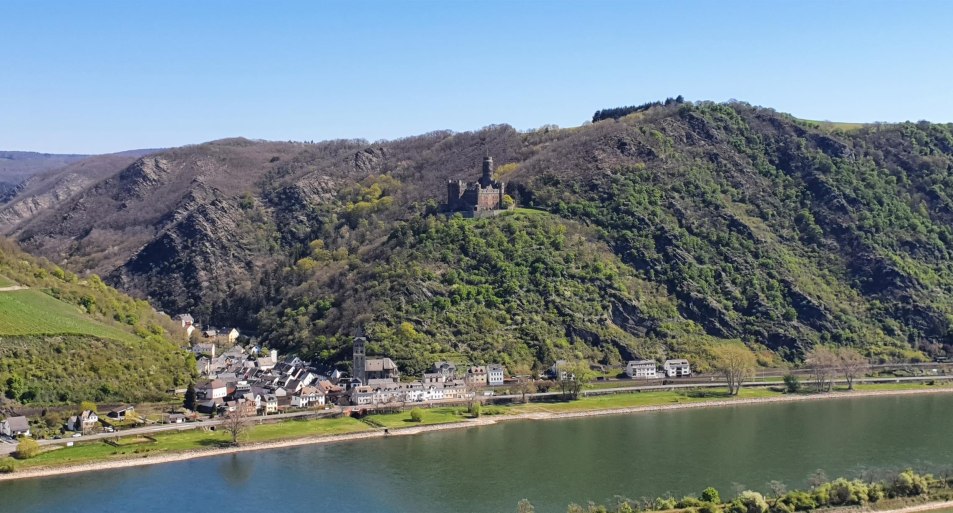 Blick auf die Burg Maus | © T. Biersch Blick auf die Burg Maus | © T. Biersch
