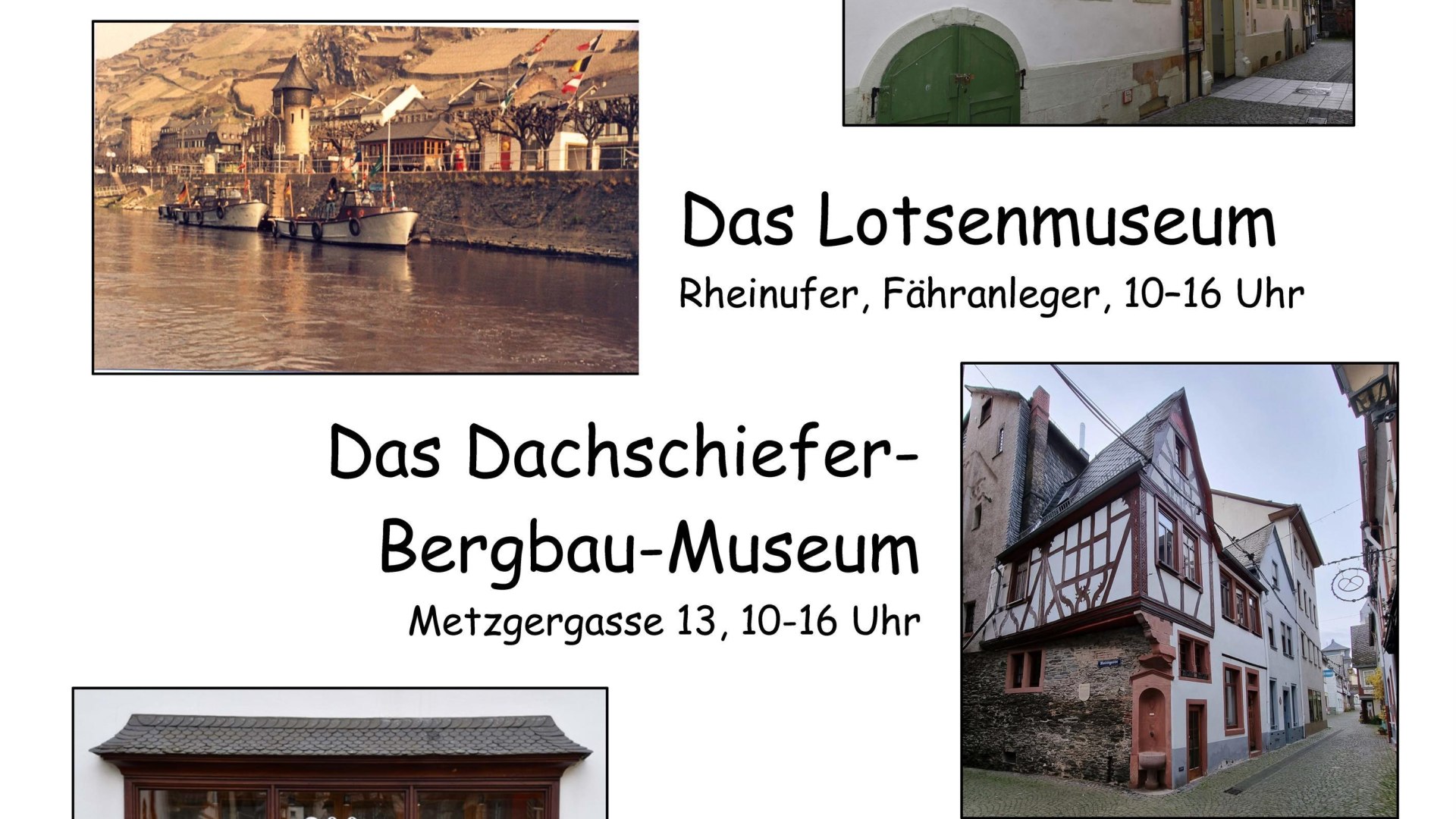 Internationaler Museumstag | © Quelle Stadtverwaltung Kaub