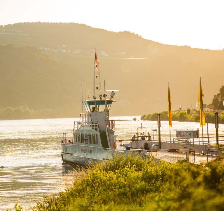 Rheinfähre bei Lorch | © Henry Tornow Rheinfähre bei Lorch | © Henry Tornow
