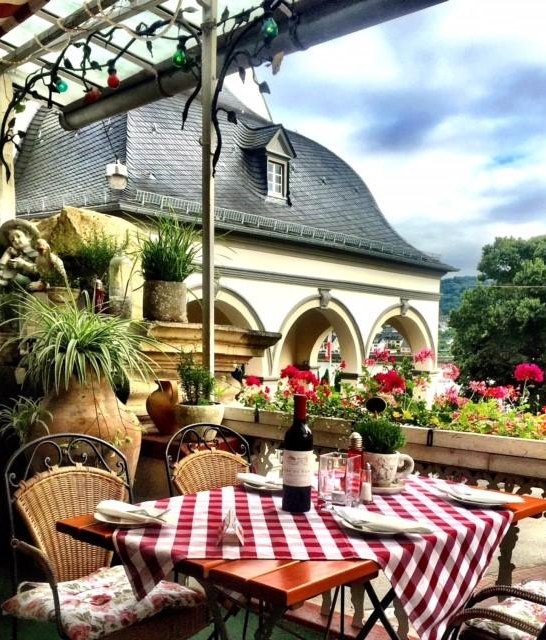 Au&szlig;enbereich | &copy; Landhotel Becker