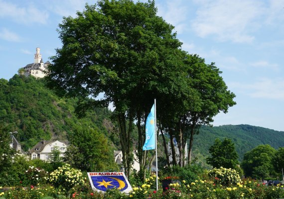 Braubach Blick auf Marksburg Gemälde | © Tourist-Info Braubach / Bastian Clos Braubach Blick auf Marksburg Gemälde | © Tourist-Info Braubach / Bastian Clos