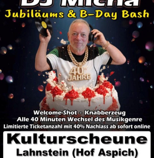 Jubiläums & B-Day Bash | © Miochael Groß Jubiläums & B-Day Bash | © Miochael Groß
