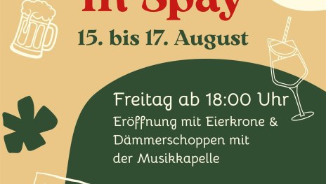 Plakat Kirmes Spay | © Musikkapelle Freiwillige Feuerwehr Spay