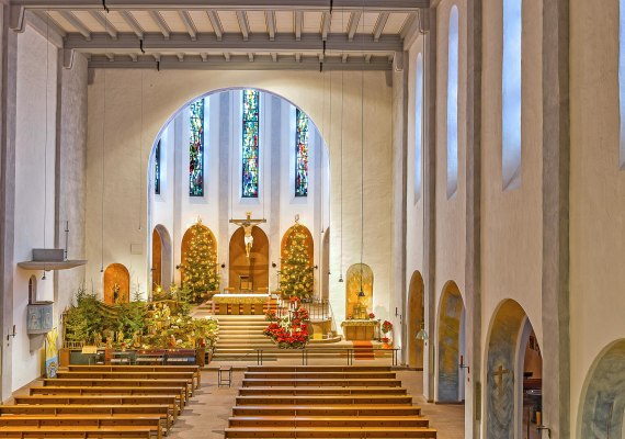 Innenansicht St. Jakobus Kirche | © Marlis Steinmetz