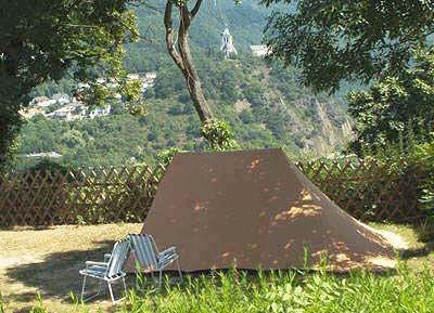 Aussicht Camping Burg Lahneck | &copy; Stadt Lahnstein