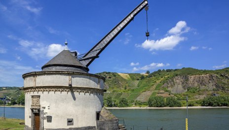 Alter Kranen, Andernach | © Friedrich Gier Alter Kranen, Andernach | © Friedrich Gier