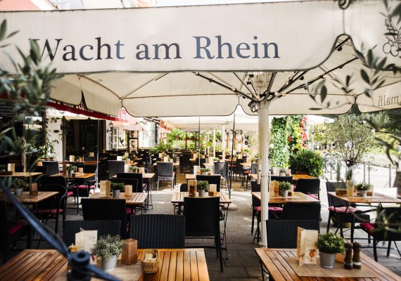 Wacht am Rhein, Terrasse | © Wacht am Rhein