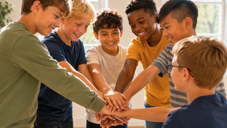 Starke Kidz | © Stadt Lahnstein, KI-basiert Starke Kidz | © Stadt Lahnstein, KI-basiert