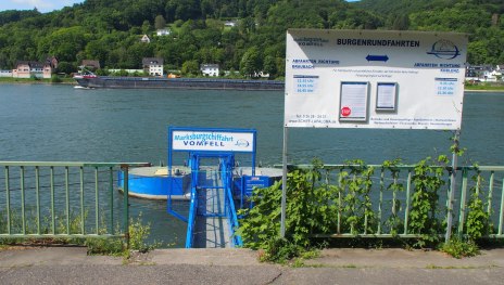 Anleger Marksburgschifffahrt Vomfell | &copy; Stadt Lahnstein