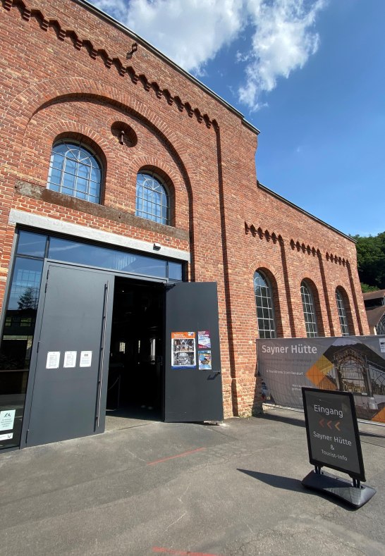 Barrierefreier Eingang | &copy; Stiftung Sayner H&uuml;tte