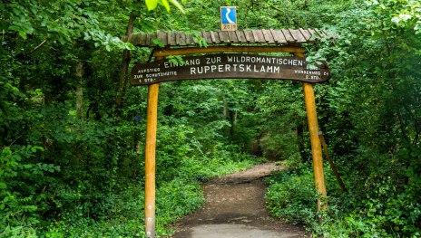 Eingang Ruppertsklamm | &copy; Henry Tornow