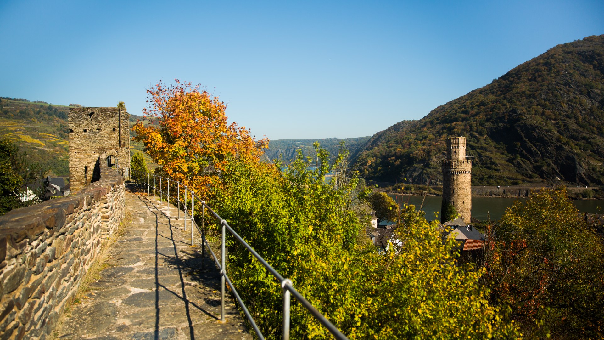 Die historische Stadtmauer in Oberwesel | &copy; Henry Tornow