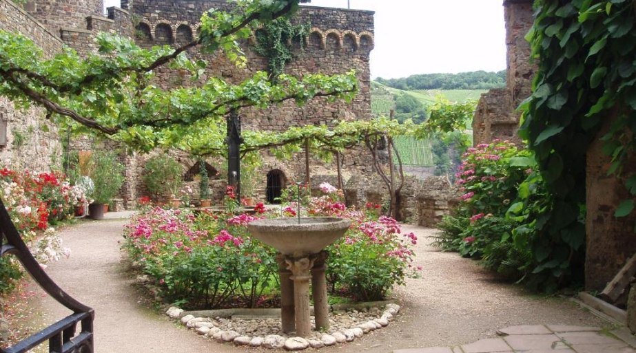 Burgundergarten | © Hecher, Burg Rheinstein Burgundergarten | © Hecher, Burg Rheinstein
